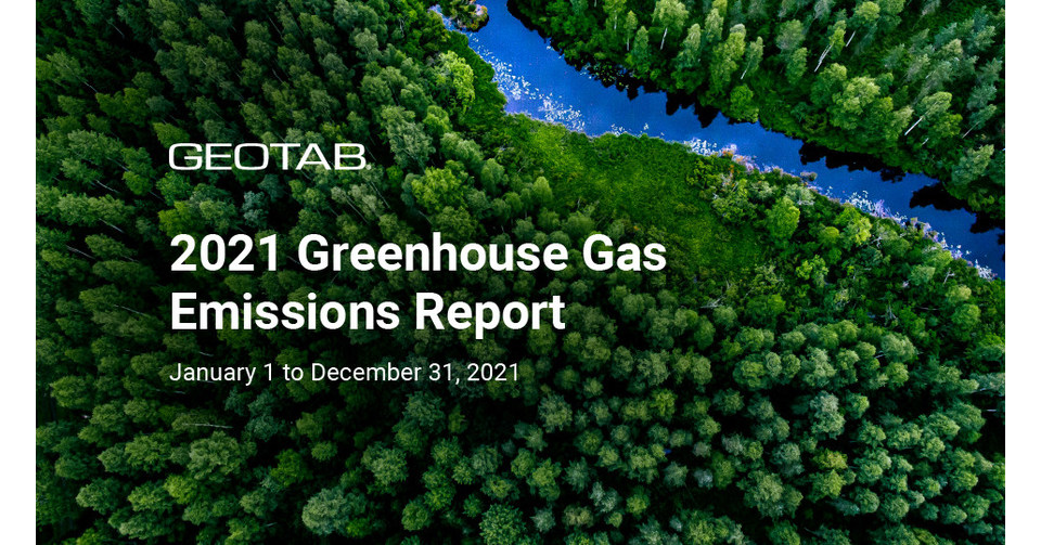 Geotab releases 2021 GHG Emissions Report