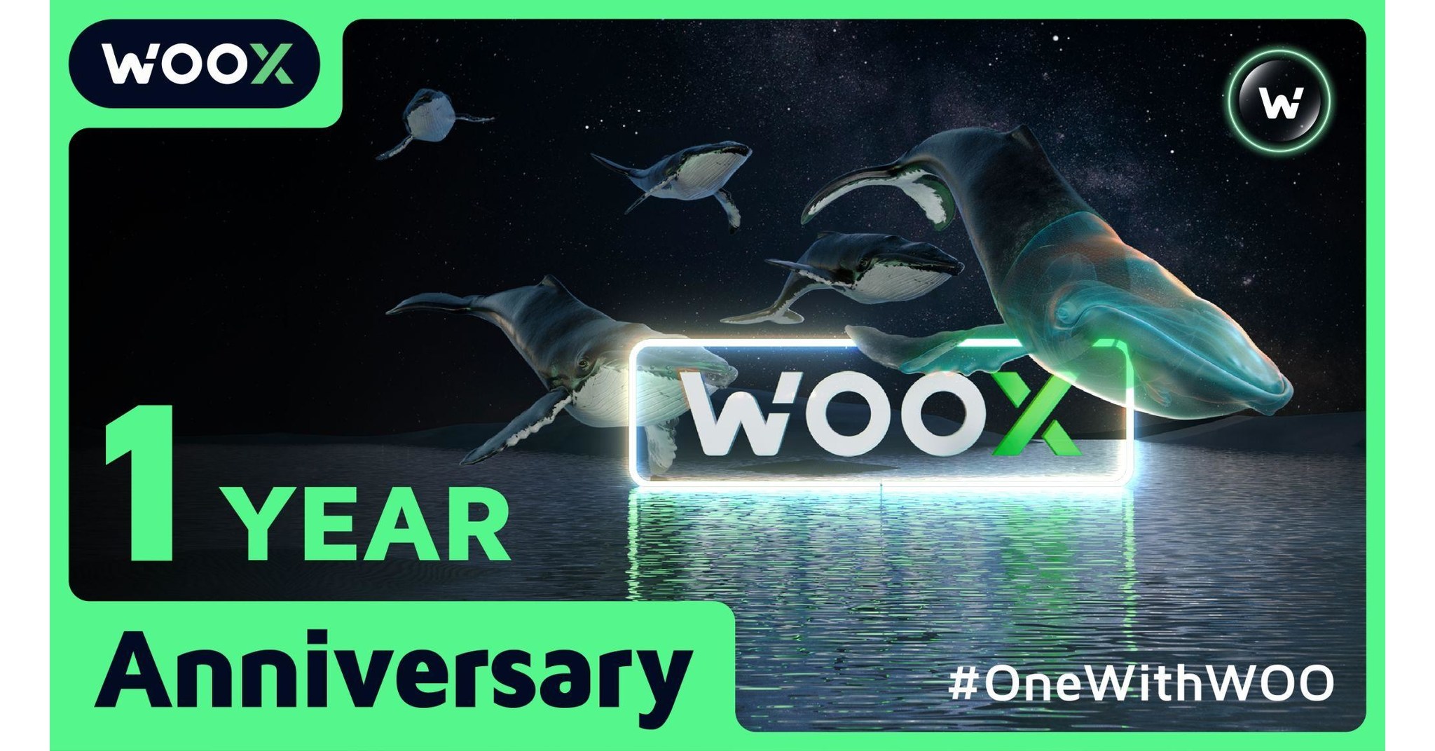 WOO X comemora o primeiro anivers&aacute;rio