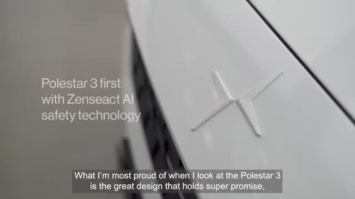 Polestar 3 first with Zensact AI safety technology