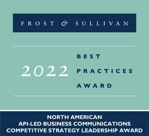 Vonage Applauded by Frost &amp; Sullivan for Its Fully Integrated API, Unified and Contact Center Communications-as-a-service Platform, and Competitive Strategy