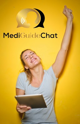 Medi Guide Chat Lady Logo