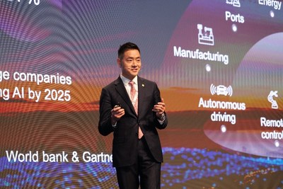 Frank Dai, President of Huawei Cloud Middle East (PRNewsfoto/Huawei)