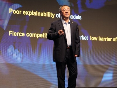 Dr. Tian Qi, Chief AI Scientist of Huawei Cloud (PRNewsfoto/Huawei)