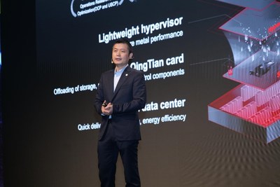 William Dong, President of Huawei Cloud Marketing (PRNewsfoto/Huawei)
