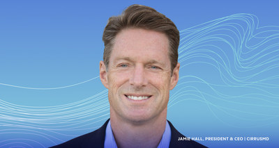 Jamie Hall named President & CEO of CirrusMD, fastest growing provider of on-demand virtual care.