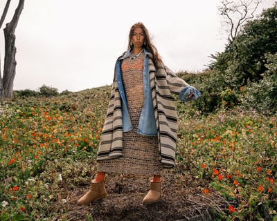 MODEL & LAND PROTECTOR QUANNAH CHASINGHORSE AS THE FACE OF THE UGG® CLASSIC MINI REGENERATE COLLECTION