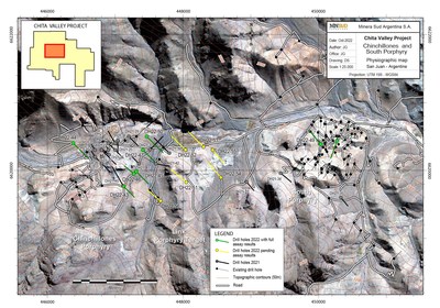 Map 1: Phase IV drillholes location (CNW Group/Minsud Resources Corp.)