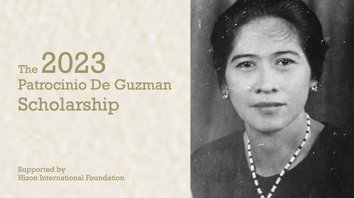 The 2023 Patrocinio De Guzman Scholarship