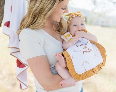 Earth Baby Outfitters Tencel Mondal Bodysuit and Lovey