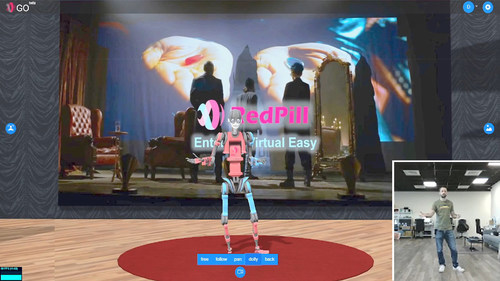 RedPillGo, 6-sensor motion capture technology RedPillGo, 6-sensor motion capture technology