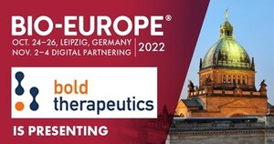 Bold Therapeutics Attending and Presenting at the BIO-Europe 2022 and BIO-Europe 2022 Virtual Conferences