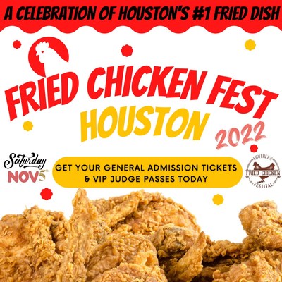 Search Fried Chicken Fest Houston on Eventbrite for tickets and VIP Judge Passes also follow @FriedChickenFestHou on Instagram to stay up to date on event info