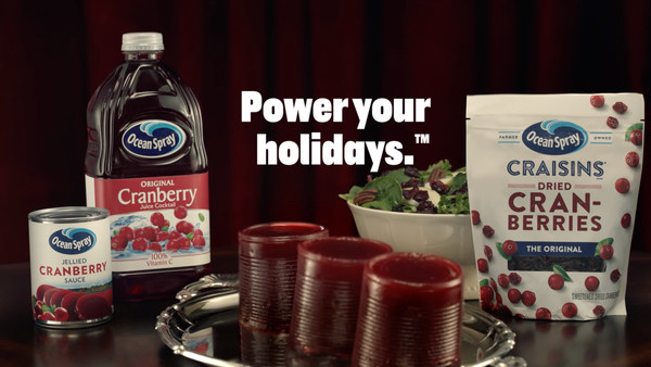 Ocean Spray Invites Everyone to Jiggle into the Season with “Power Your Holidays™” Creative Campaign