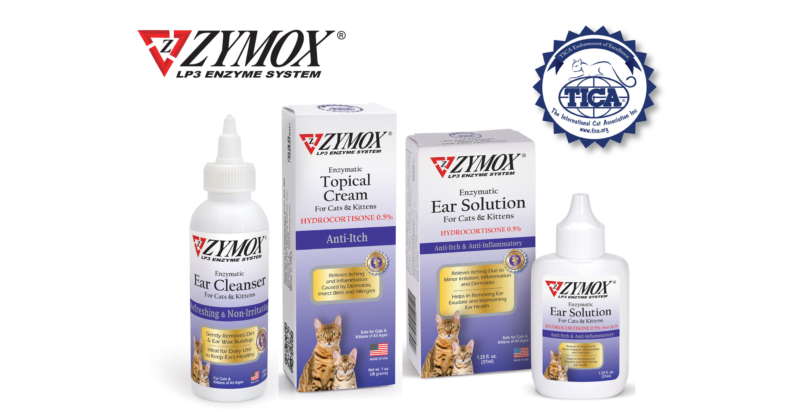 ZYMOX EnzymeBased Pet Health Products Introduces New Products for Cats