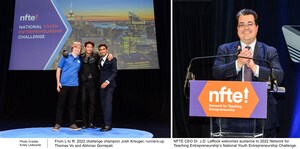 NFTE Names 18-Year-Old Josh Kreuger of St. Louis Top Young Entrepreneur of 2022