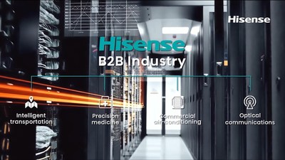 L’empreinte des activités interentreprises d’Hisense. (PRNewsfoto/Hisense)