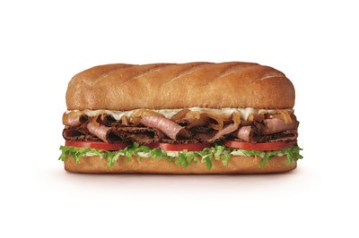 Firehouse Subs' newest menu item, the Prime Rib Steak Sub features sliced prime rib steak that is seared and slow-cooked for up to 12 hours, caramelized onions, melted provolone, lettuce, tomato, deli mustard and a house-made garlic mayo all on a toasted sub roll. The thoughtfully-curated sub is available for a limited time, and can be ordered on the Firehouse Subs app or FirehouseSubs.com for pick it up at the nearest restaurant via Rapid Rescue To Go®.