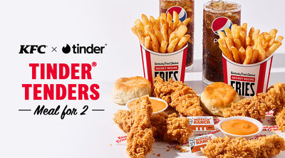 Kentucky Fried Chicken® is celebrating the launch of its new Buffalo Ranch dipping sauce by introducing a limited-time Tinder® Tenders meal bundle for sauce lovers and their matches to enjoy, available as a digital exclusive via the KFC app or KFC.com.