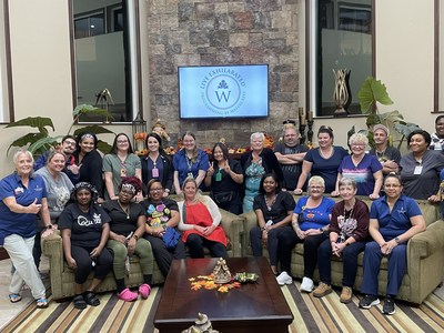 With Hurricane Ian tracking towards Central Florida, the dedicated team of associates at Watercrest Spanish Springs Assisted Living and Memory Care gathered at the community days prior to ensure the safety and care of all residents during the storm.