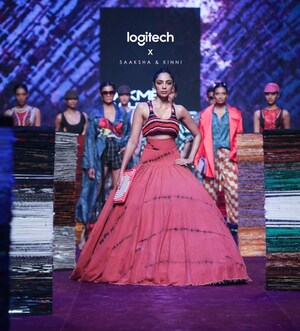 THE LOGITECH X SAAKSHA AND KINNI COLLABORATION AT THE LAKMÉ FASHION WEEK IN PARTNERSHIP WITH FDCI WAS A STYLISH UNION OF FASHION AND TECHNOLOGY