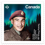Un timbre rend hommage à l'ancien combattant autochtone maintes fois décoré, Tommy Prince