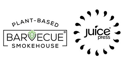 Barvecue Smokehouse + Juice Press logos