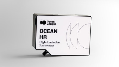 Ocean HR2 spectrometer, a high resolution, configurable spectrometer that provides rapid acquisition speed and excellent thermal stability for applications ranging from plasma monitoring to pharmaceutical analysis.