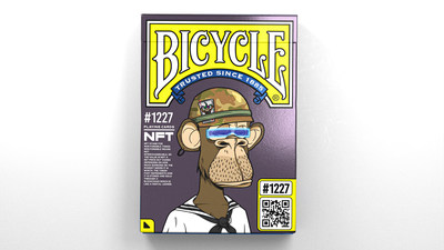 BICYCLE APES IN ICONIC PLAYING CARD BRAND PURCHASES BORED APE