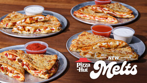 Pizza Hut Launches New Category and Product, MELTS, and They're Not for Sharing!