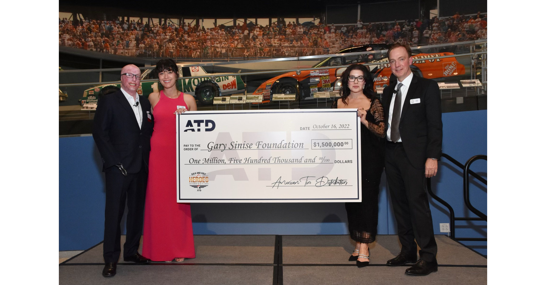 American Tire Distributors Continues Philanthropic Commitment, Donating $1.5M to the Gary Sinise Foundation