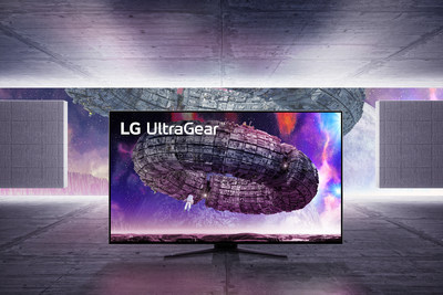 Le tout nouveau moniteur UltraGear OLED Pro de LG offre un écran 4K immersif de 48?po, avec une conception entièrement sans bordure, afin que les utilisateurs puissent se concentrer sur le jeu. (Groupe CNW/LG Electronics Canada)