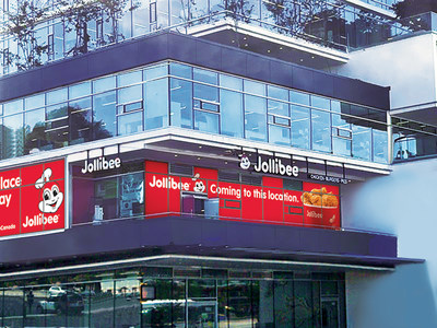 Jollibee Vancouver, B.C. Located on the corner of West Broadway & Cambie Street.