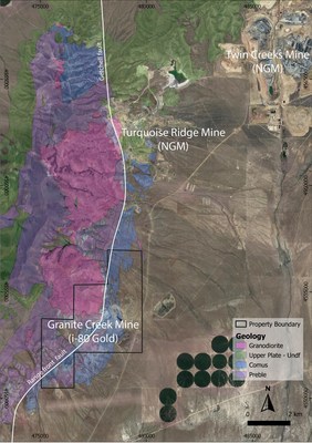 Figure 3 – Property Location Map (CNW Group/i-80 Gold Corp)