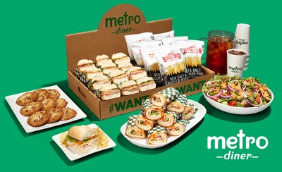 METRO DINER PREPARES PLEASANT DINING MENU AND LAUNCHES NEW SANDWICH PLATTER   MD Catering   Sandwich Box 