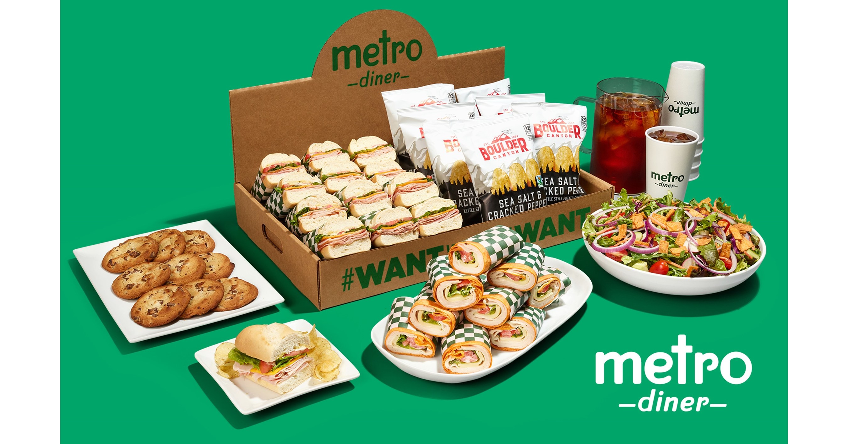 METRO DINER COOKS UP A CROWD-PLEASING CATERING MENU, LAUNCHES NEW SANDWICH PLATTER