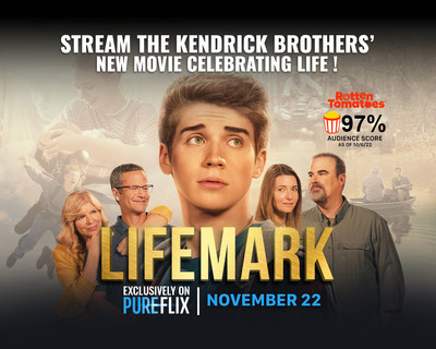 Lifemark streams exclusively on Pure Flix starting November 22nd