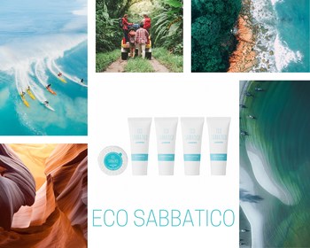 Inspired by the concept of a sabbatical, guests are energized by the sights and sounds of their travel environment. Natural lights, scenes from nature, and the colors of adventure bring the Eco Sabbatico collection to life.