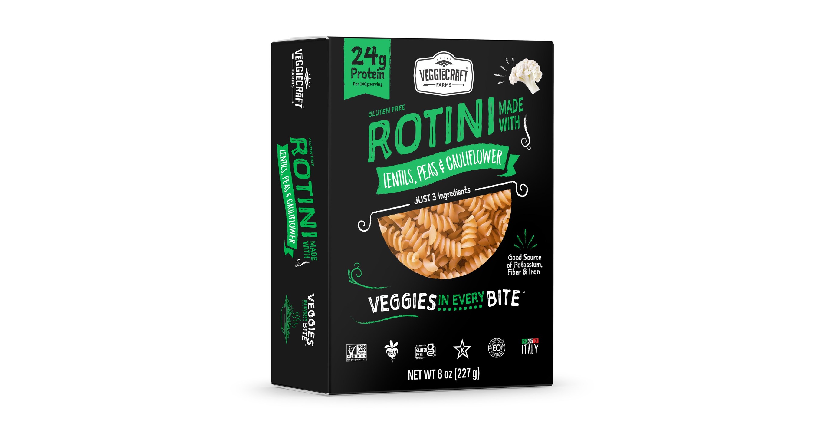 Veggiecraft Farms Launches Cauliflower Rotini