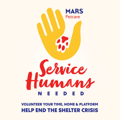 Mars Petcare launches Service Humans Needed, its largest animal shelter volunteer program ever to address urgent shelter crisis across North America.