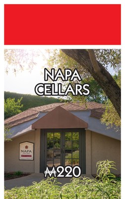 Napa Cellars property on MONOPOLY board
