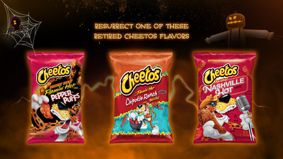 Cheetos gives fans the chance to 'resurrect' a favorite flavor for a limited time when they cast their vote in Chesterville or on social media.