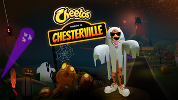 Cheetos launches Chesterville successful  Meta Horizon Worlds, the archetypal  task   into virtual world  for some  Cheetos and the iconic Frito-Lay snack portfolio.