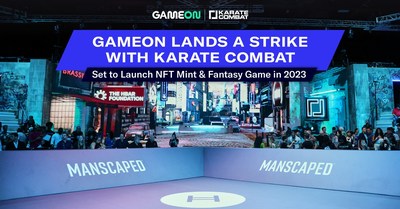 GameOn Lands a Strike With Karate Combat, Set to Launch NFT Mint & Fantasy Game in 2023