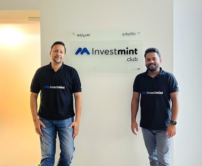 Investmint Co-Founders - (Left) Mohit Chitlangia Co-Founder & COO, (Right) Aakash Goel Co-Founder & CEO