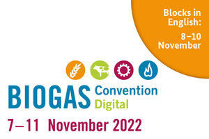 Du 7 au 11 novembre : la Convention internationale BIOGAS 2022 traitera du rôle actuel et futur du biogaz