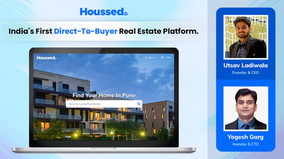 India's first Direct-to-buyer real estate platform, houssed.com