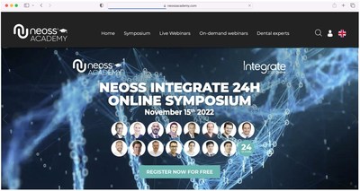 Neoss® Group brings you Integrate 2022 Online 24H: 24 hours of continuous Education