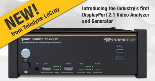 quantumdata M42de DisplayPort 2.1 Video Analyzer and Generator quantumdata M42de DisplayPort 2.1 Video Analyzer and Generator