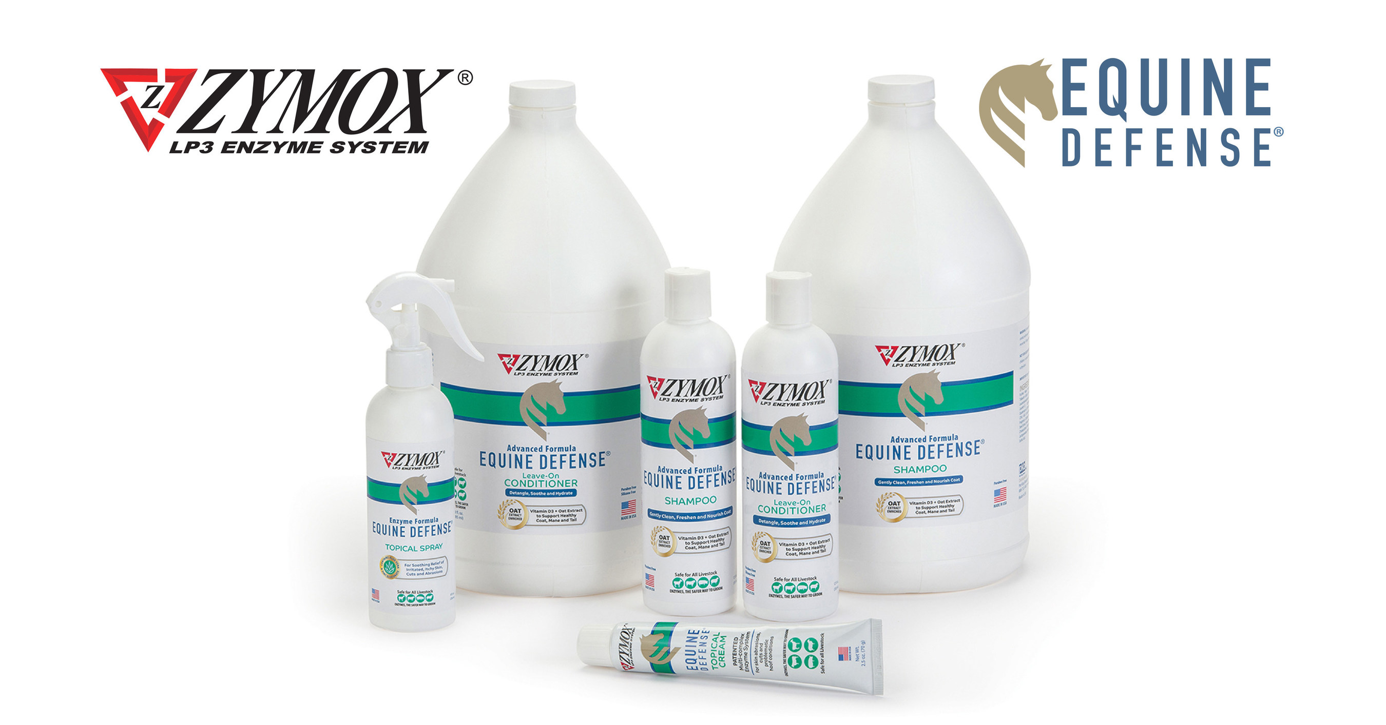 ZYMOX® Equine Defense® Expands Product Line with Dermatology Solutions