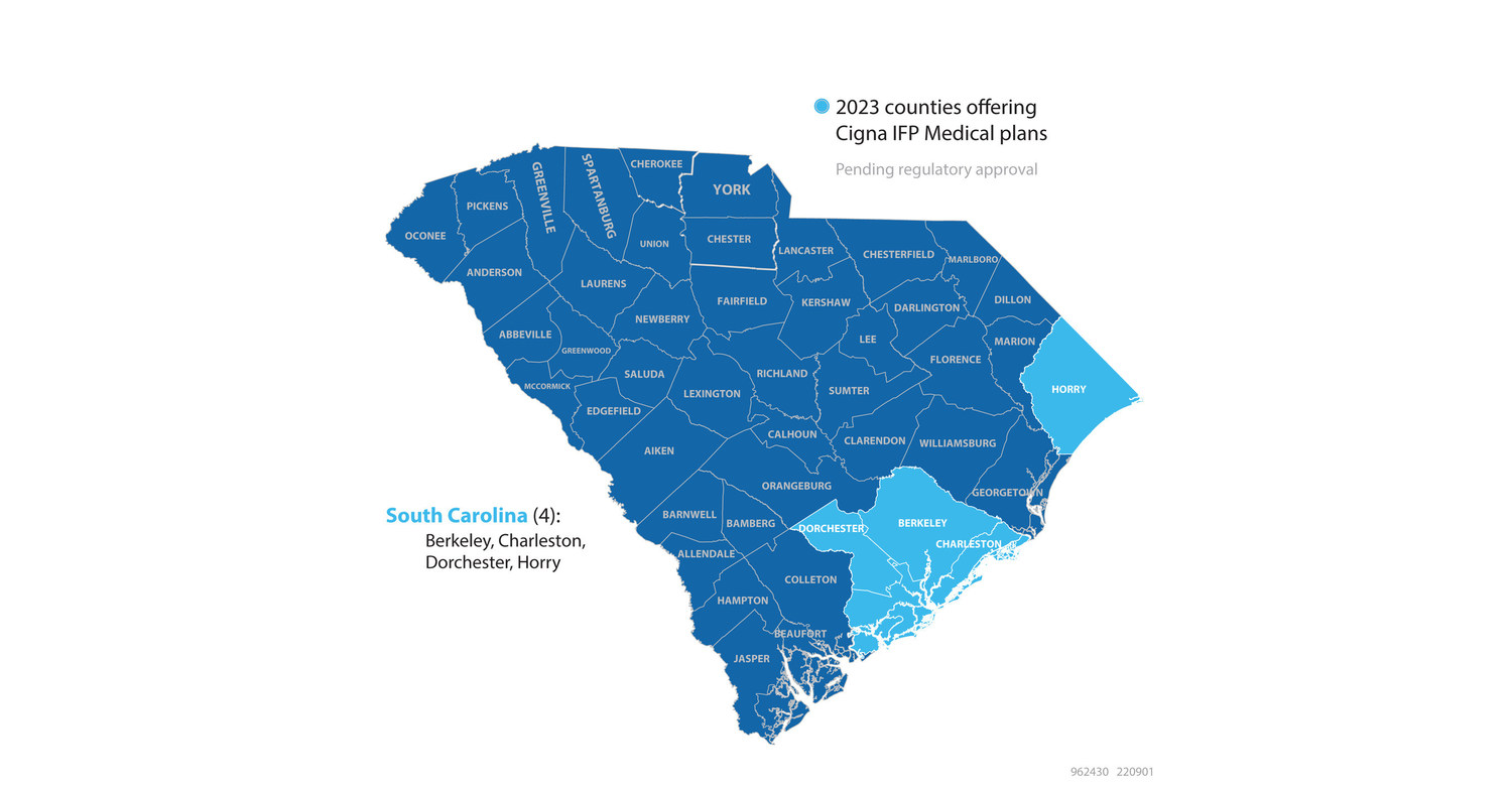 Cigna Introduces Comprehensive, Cost-Effective Affordable Care Act Marketplace Plans in South Carolina